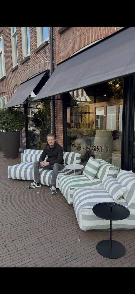 Blomus STAY Lounge-Sessel | Lily White/Key Largo