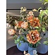 SILK-KA "Signature" artificial bouquet - warm sunset tones