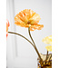 SILK-KA Klaproos Steel Oranje | 63 cm