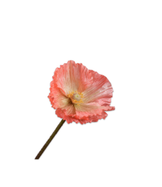 SILK-KA Mohnstiel-Lachs | 63 cm