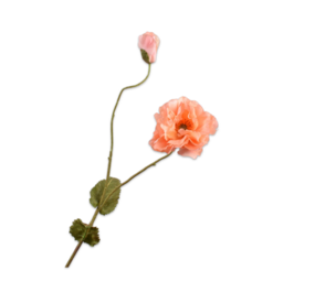 SILK-KA Rama de amapola melocotón RT | 109 cm