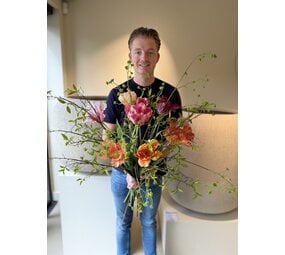 SILK-KA Künstlicher Blumenstrauß "TULPENMIX"