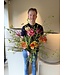SILK-KA Kunstbloemen boeket "TULPEN MIX"