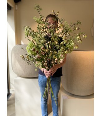 SILK-KA Bouquet di fiori artificiali "SPRING MIX"