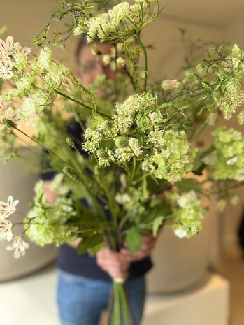 SILK-KA Bouquet de fleurs artificielles « MÉLANGE DE PRINTEMPS »