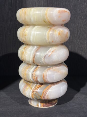 ZACONI Vaso Veli in onice ZACONI 22,5 cm