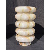 ZACONI Vase en onyx ZACONI Veli 22,5 cm