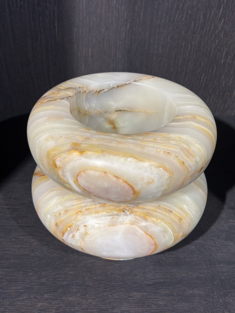 ZACONI Jarrón de ónix ZACONI Veli de 14 cm