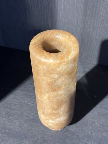 ZACONI ZACONI Onyx-vase med stilk 24 cm