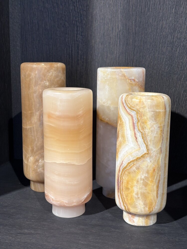 ZACONI ZACONI Onyx vase Stem 20 cm