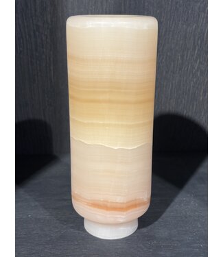 ZACONI ZACONI Onyx-vase med stilk 20 cm