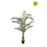 NU PUUR & GROEN Planta artificial de exterior - Palmera Areca 120 cm - Resistente a los rayos UV