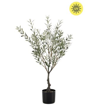 NU PUUR & GROEN Kunstplant voor buiten - Olijfboom 90 cm - UV-bestendig
