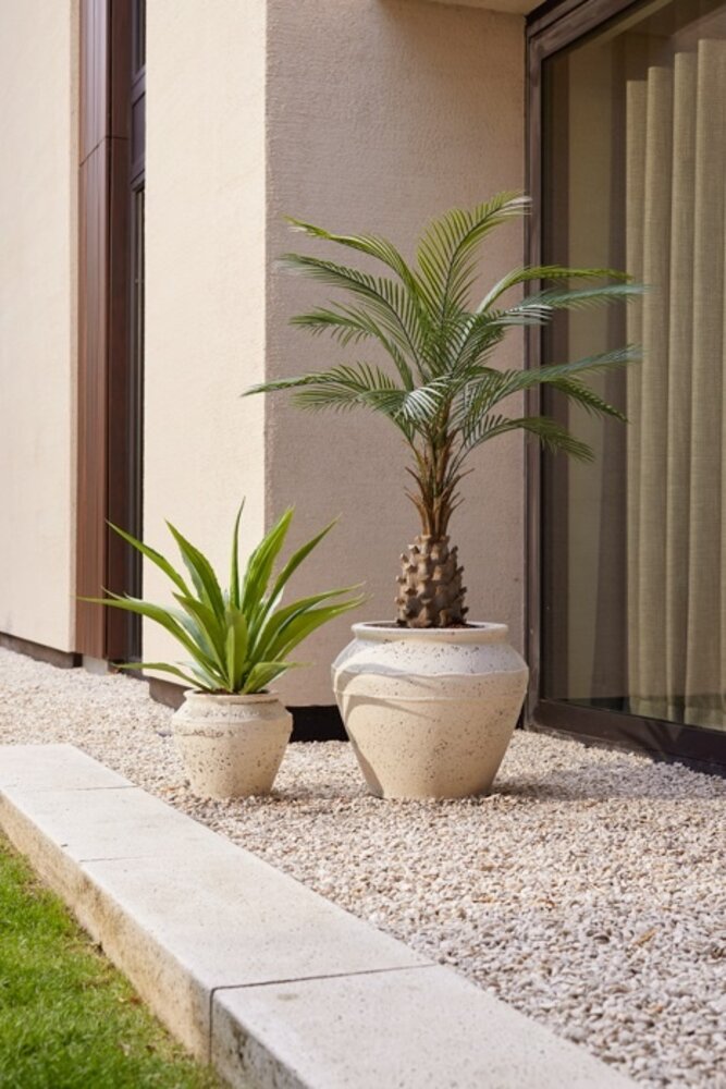 NU PUUR & GROEN Plante artificielle d'extérieur - Palmier 150 cm - Résistante aux UV