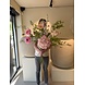 SILK-KA Mother's Day Artificial Flower Bouquet | Pink