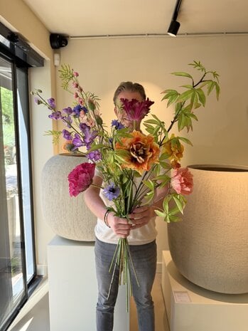 SILK-KA Moederdag Kunstbloemen boeket | Kleurrijk