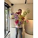 SILK-KA Kunstig blomsterbukett til morsdagen | Fargerik