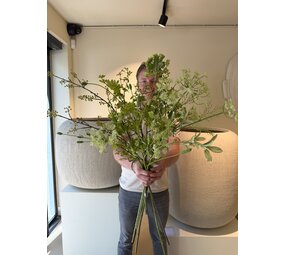 SILK-KA Künstlicher Blumenstrauß zum Muttertag | Grün