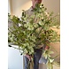 SILK-KA Bouquet di fiori artificiali per la Festa della Mamma | Verde