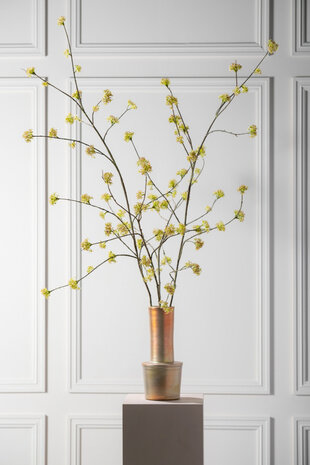 SILK-KA Branche de spirée verte | 160 cm