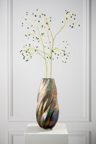 SILK-KA Eucalyptus Tak Groen/Bruin | 115 cm
