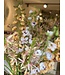 SILK-KA Kunstbloemen boeket "Royal Delphinium Peach"  Large
