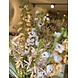 SILK-KA Grand bouquet de fleurs artificielles « Delphinium royal pêche »