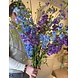 SILK-KA Kleiner künstlicher Blumenstrauß „Königlicher Ritterspornblau“ SILK-KA Kleiner künstlicher Blumenstrauß „Königlicher Ritterspornblau“