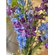 SILK-KA Kleiner künstlicher Blumenstrauß „Königlicher Ritterspornblau“ SILK-KA Kleiner künstlicher Blumenstrauß „Königlicher Ritterspornblau“