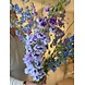 SILK-KA Kleiner künstlicher Blumenstrauß „Königlicher Ritterspornblau“ SILK-KA Kleiner künstlicher Blumenstrauß „Königlicher Ritterspornblau“
