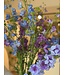 SILK-KA Kunstbloemen boeket "Royal Delphinium Blue"  Small