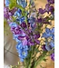 SILK-KA Kunstbloemen boeket "Royal Delphinium Blue"  Large