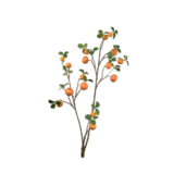 SILK-KA Branche d'oranger orange/vert | 114 cm