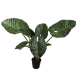 SILK-KA Alocasia Green | 124 cm