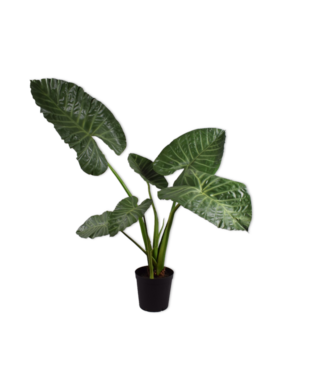 SILK-KA Alocasia Green | 121 cm