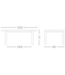 GOMMAIRE Outdoor Meubels | Organic Living Mesa Maximus | Teca gris natural