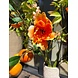 SILK-KA Bouquet di fiori artificiali "arancione" SILK-KA Bouquet di fiori artificiali "arancione"