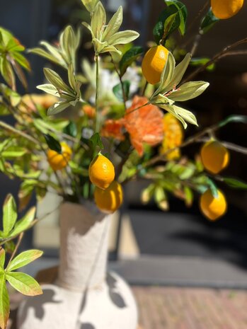 SILK-KA Bouquet di fiori artificiali "Limone" SILK-KA Bouquet di fiori artificiali "Limone"