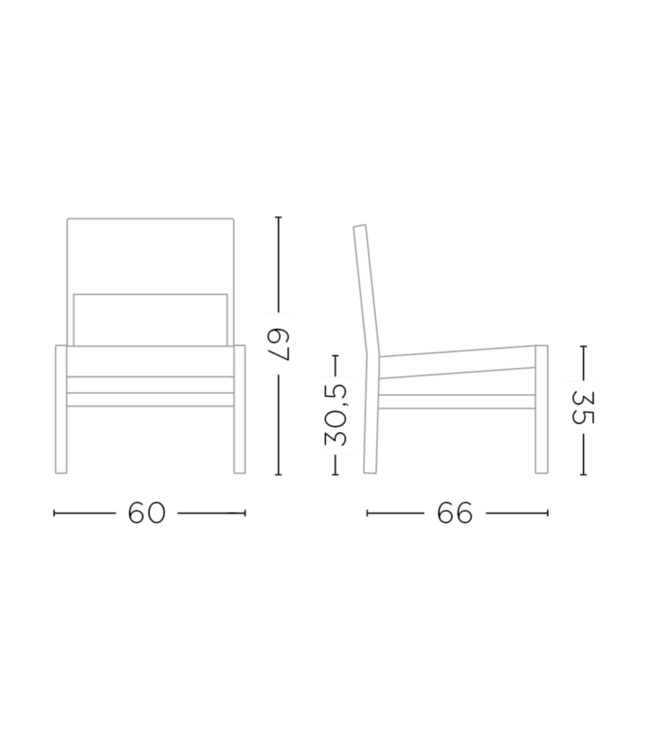 GOMMAIRE Outdoor Meubels | Organic Living Easy Chair Fiona | Teak Natural Gray / PE Wicker Antique Weed
