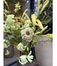 SILK-KA Bouquet de fleurs artificielles « Pure Sérénité »