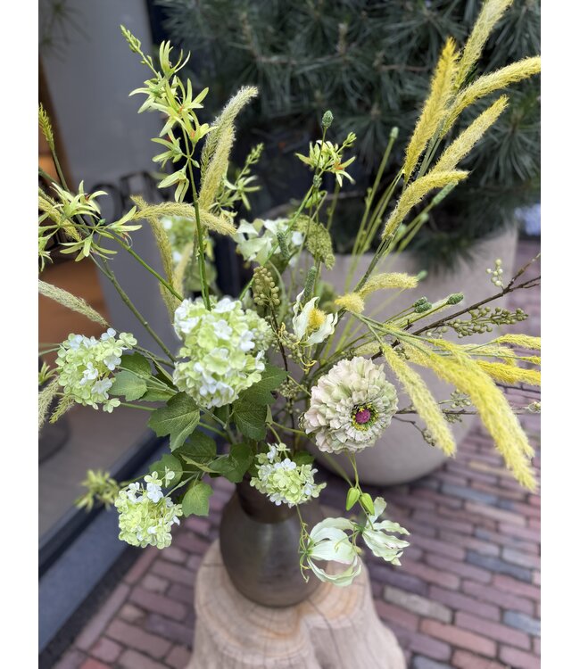 SILK-KA Kunstbloemen boeket "Pure Serenity''