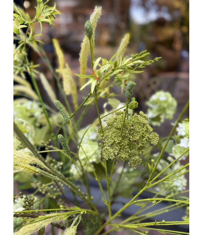 SILK-KA Kunstbloemen boeket "Pure Serenity''