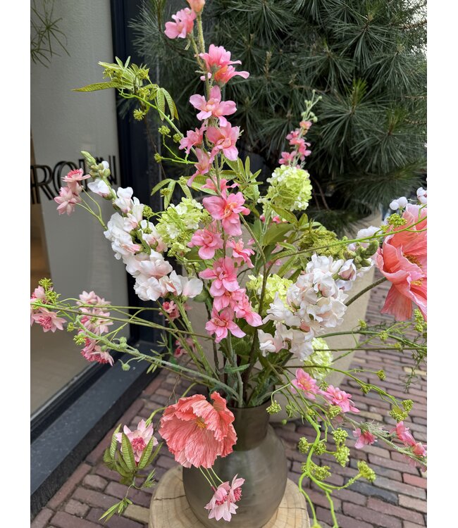 SILK-KA Kunstbloemen boeket "Blush Garden''