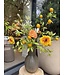 SILK-KA Artificial flower bouquet "Lemon"