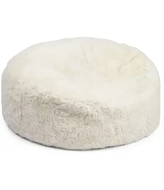 Natures Collection Sheepskin Bean Bag | New Zealand Shortwool Ivory 75x75