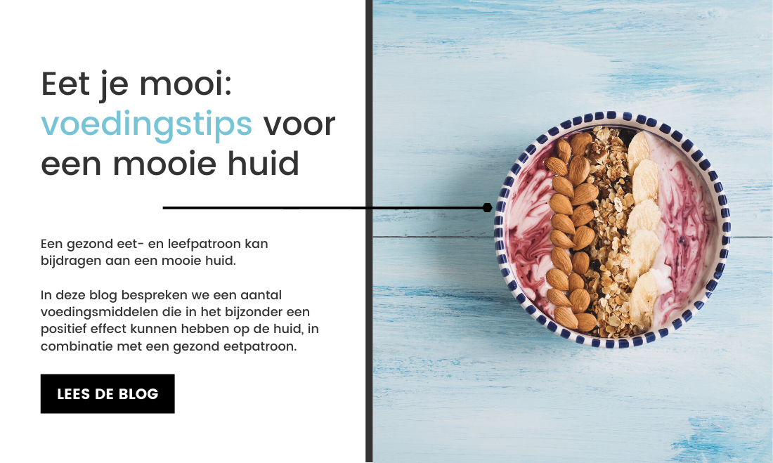 Eet je huid mooi