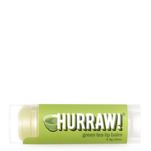 Hurraw Lip Balm - Green Tea Lip Balm - Green Tea