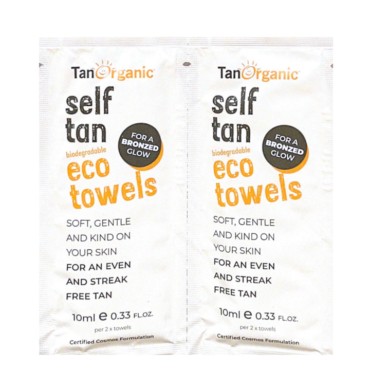 TanOrganic Self Tan Towels (2-pack)