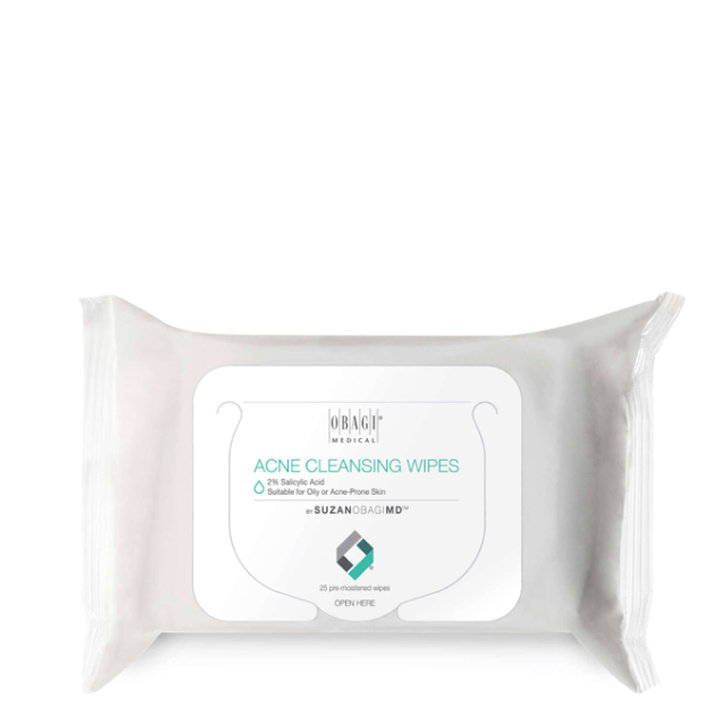 Obagi Medical Cleansing Wipes Oily or Acne Prone Skin