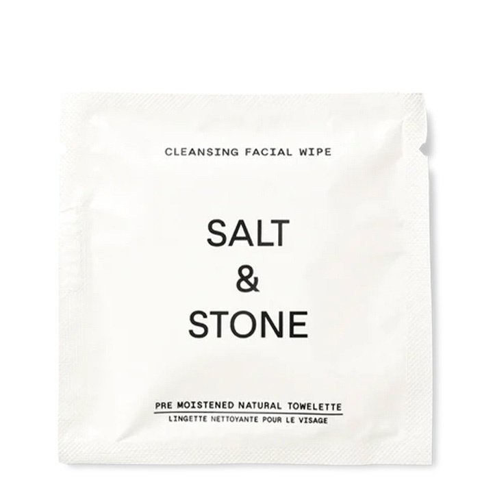 Salt & Stone Cleansing Facial Wipes - 20 Pack